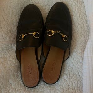 Gucci princetown horsebit accent mules OBO